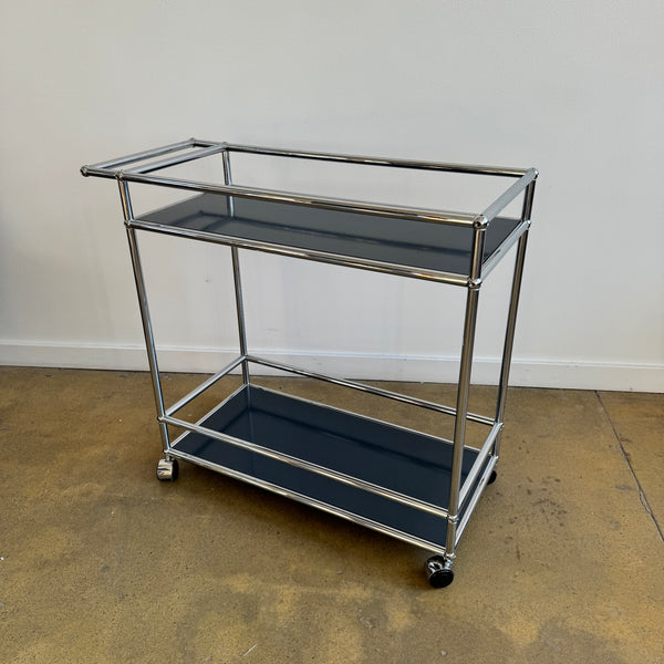 USM Haller Bar Cart (Anthracite Grey)