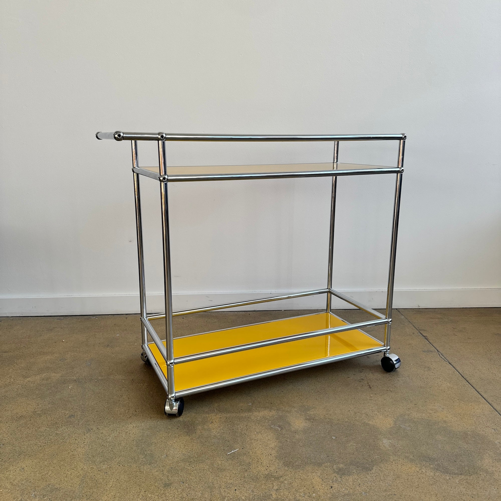 USM Haller Bar Cart (Golden Yellow)