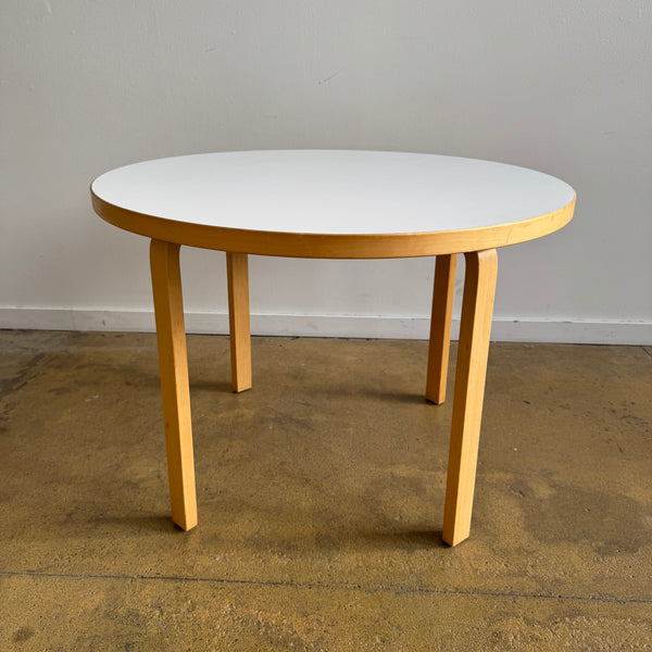 Artek Aalto Laminate Round table "90A"