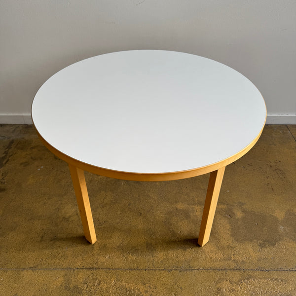 Artek Aalto Laminate Round table "90A"