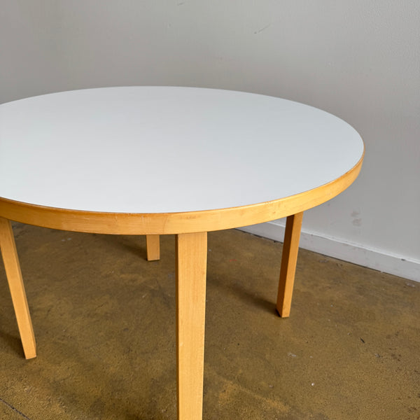 Artek Aalto Laminate Round table "90A"