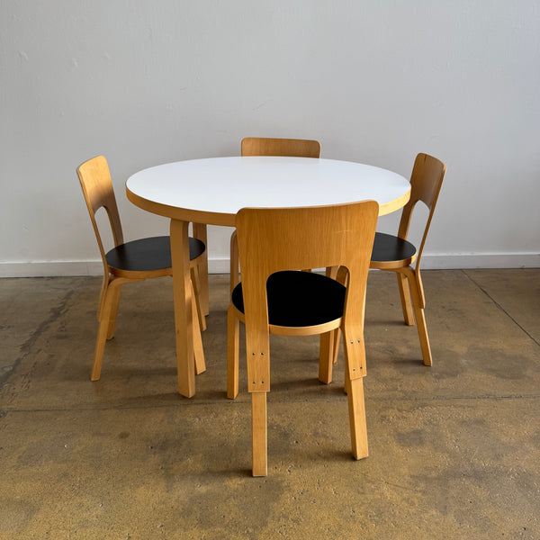 Artek Aalto Laminate Round table "90A"