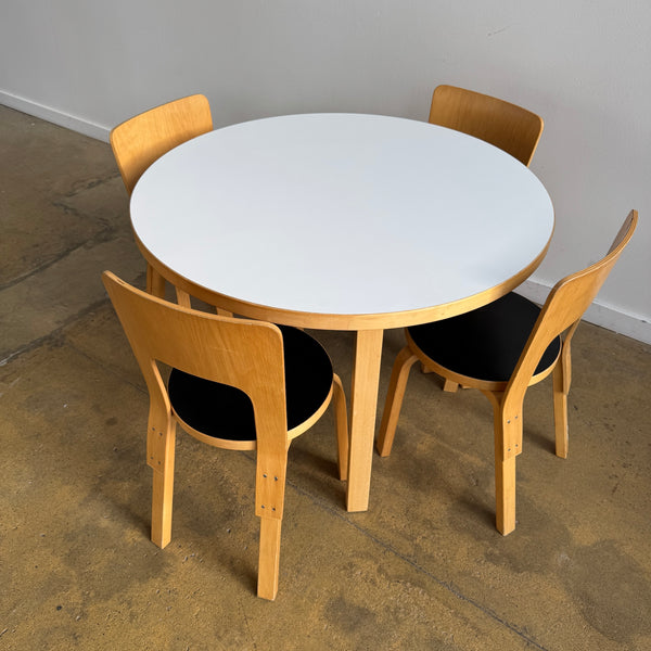 Artek Aalto Laminate Round table "90A"