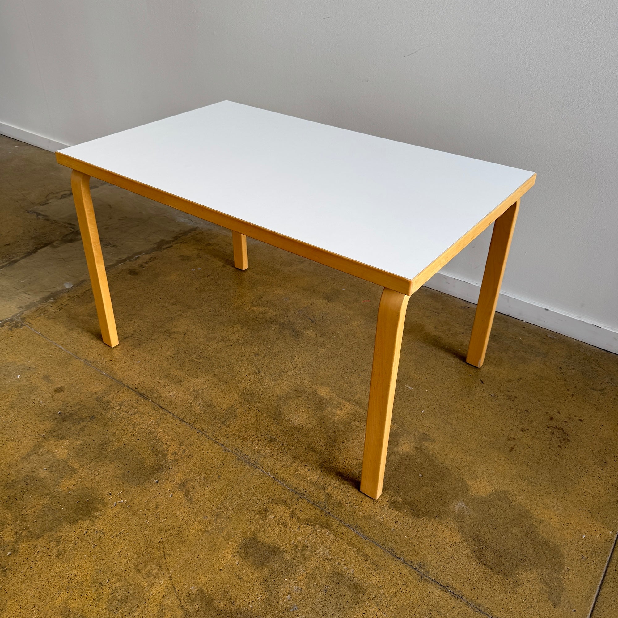 Authentic! Artek Alvar Aalto Table "Model 81B"