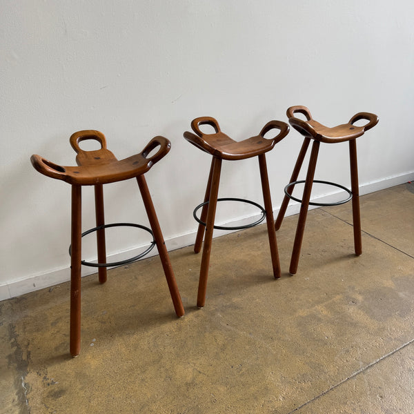 Vintage Marbella Bar Stools by Sergio Rodrigues for Confonorm