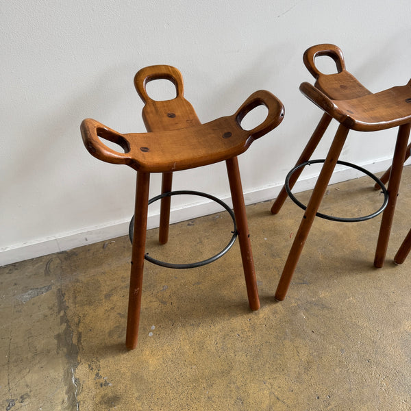 Vintage Marbella Bar Stools by Sergio Rodrigues for Confonorm