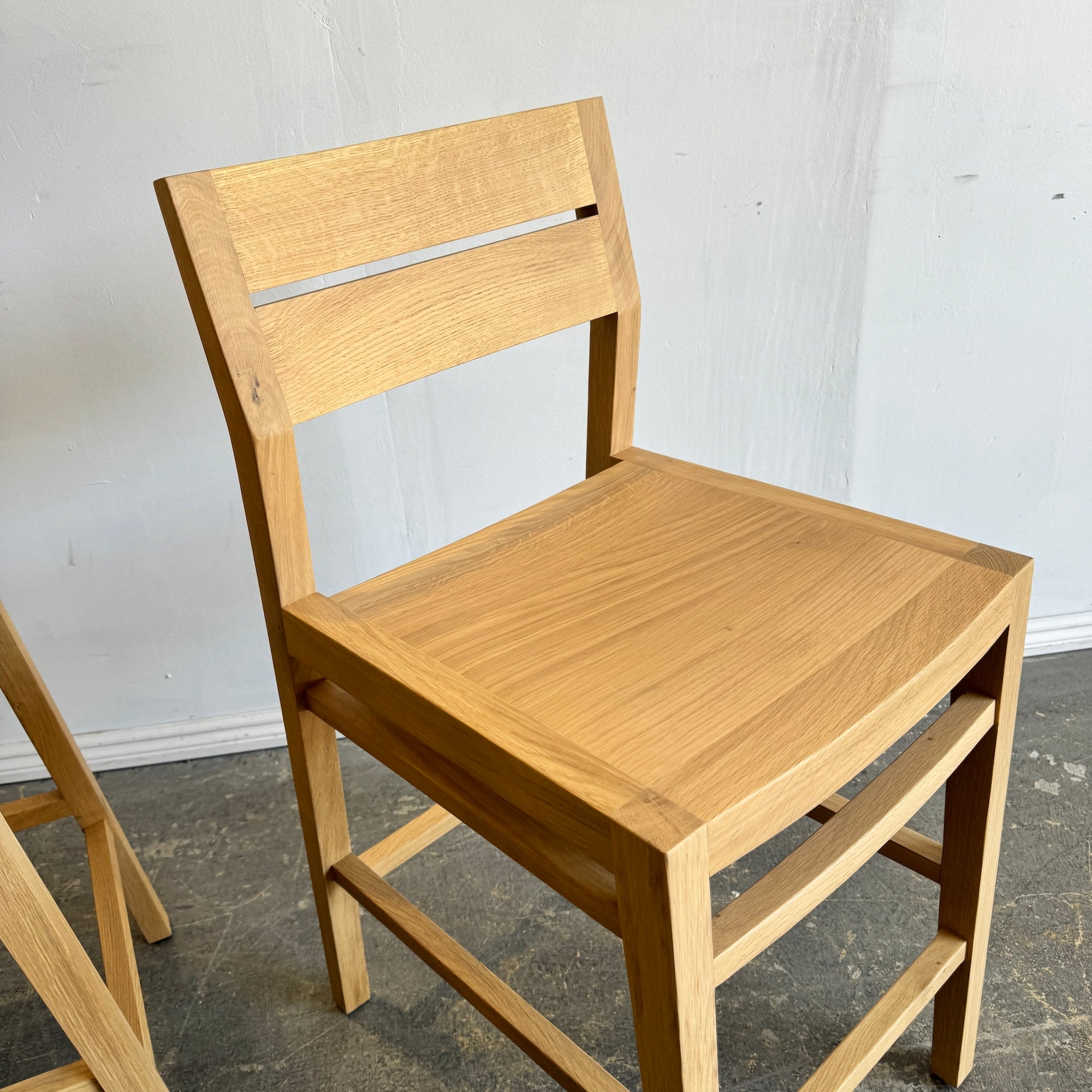 Solid Oakwood Hand crafted Counter Stools