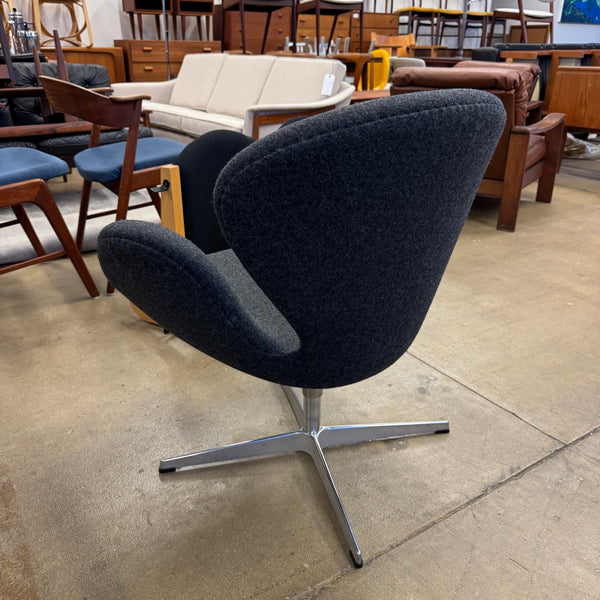 Authentic! Fritz Hansen Swan Chair by Arne Jacobsen (Two Available)