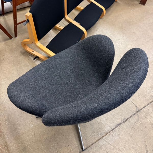 Authentic! Fritz Hansen Swan Chair by Arne Jacobsen (Two Available)