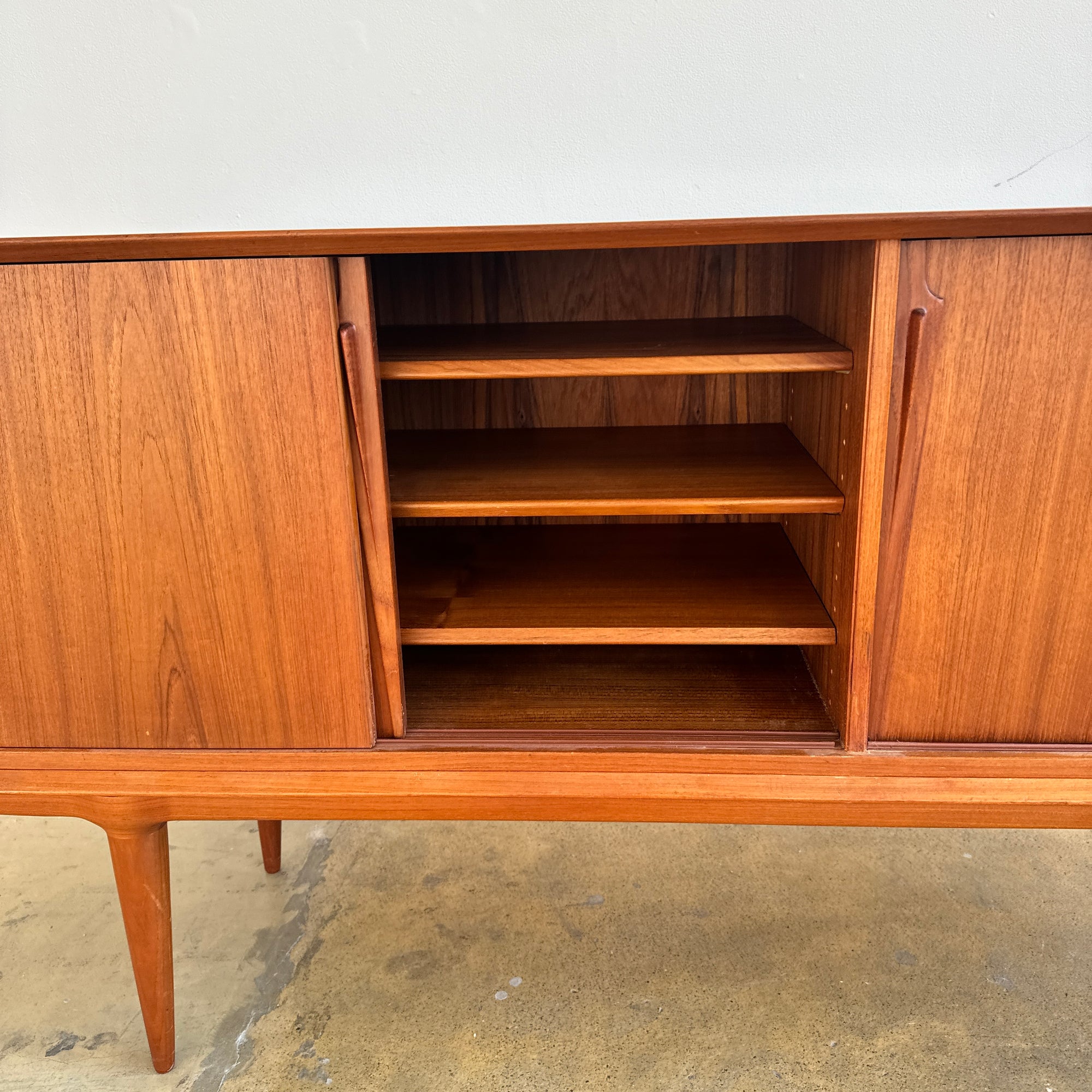 Danish Modern sideboard in teak by Gunni Omann