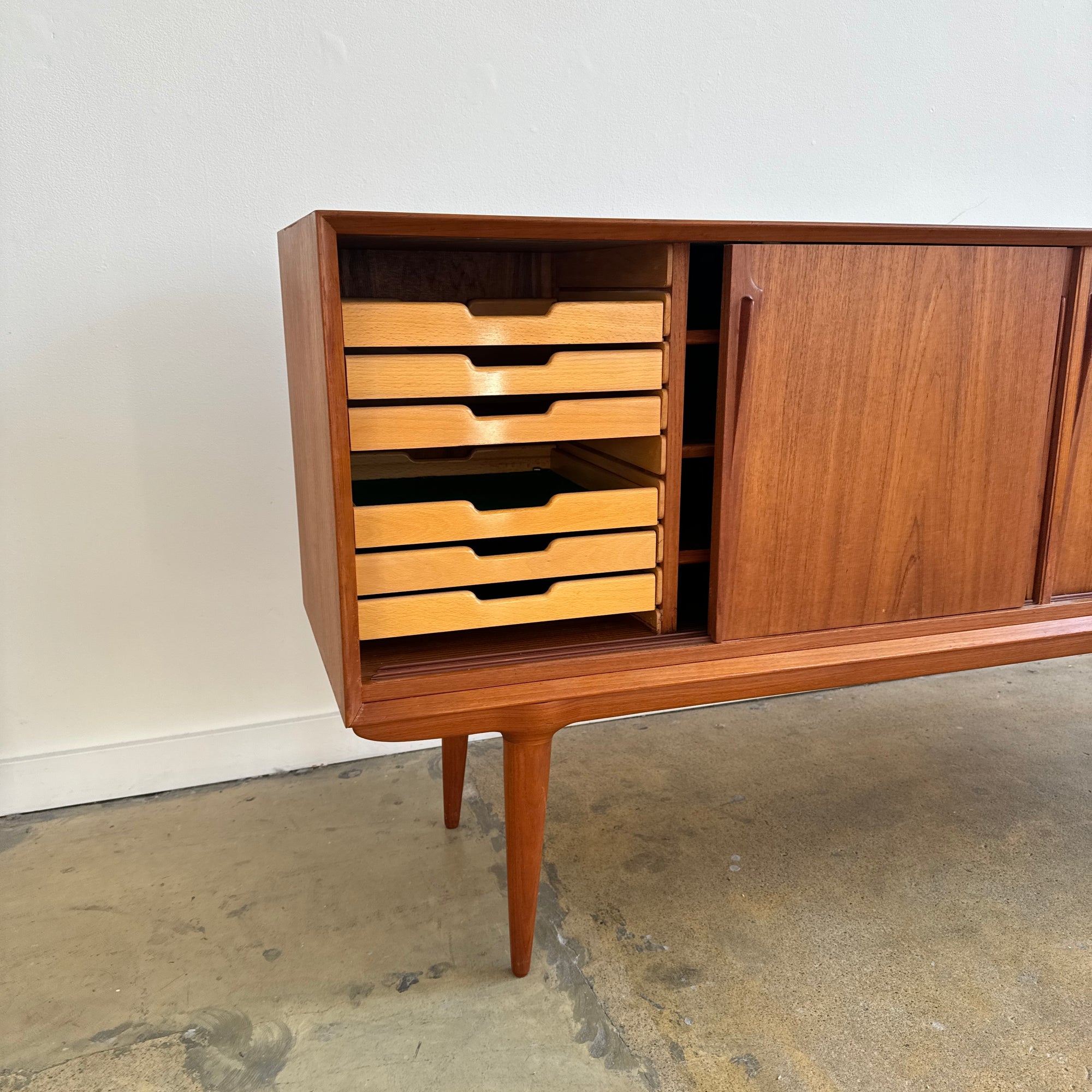 Danish Modern sideboard in teak by Gunni Omann