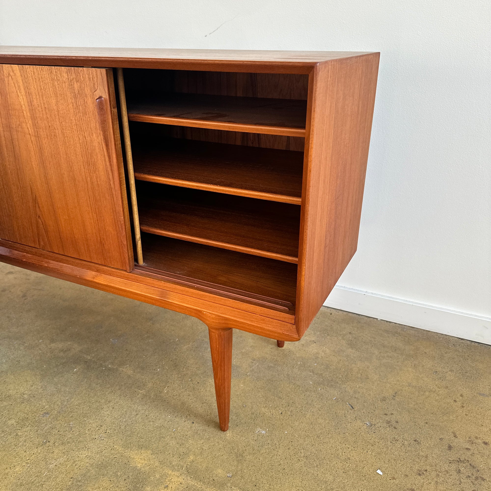 Danish Modern sideboard in teak by Gunni Omann