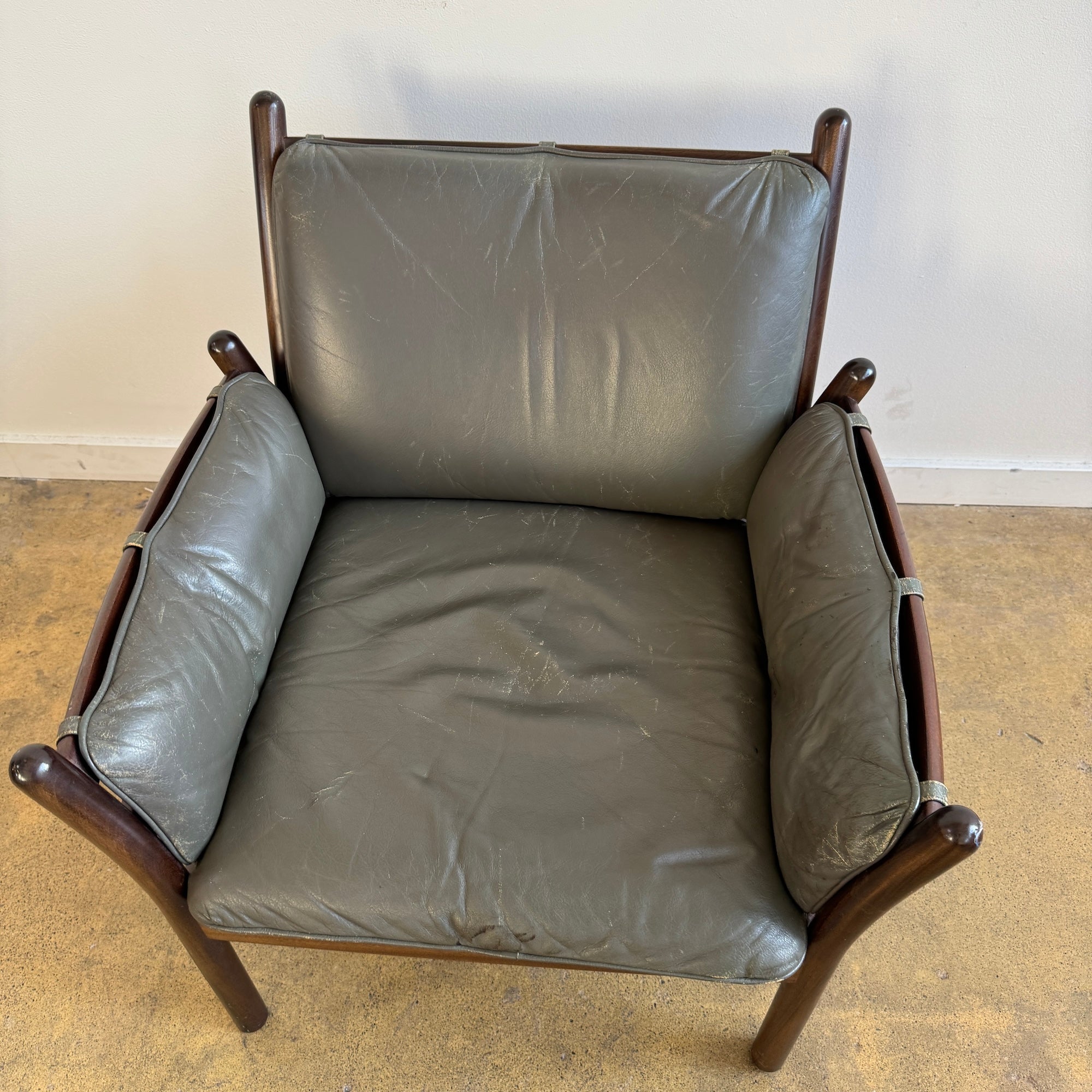 Danish Modern Illum Wikkelsø Rosewood ‘Genius’ Lounge Chair