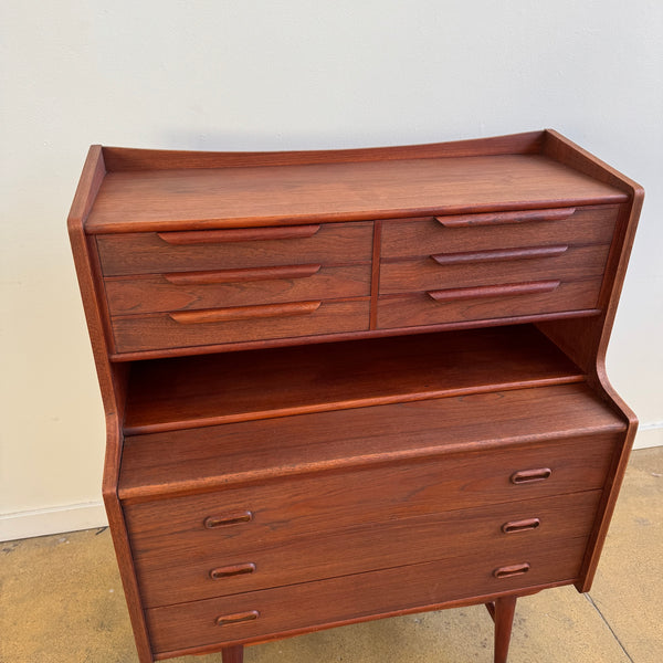 Danish Modern Cabinet with Secretary Desk