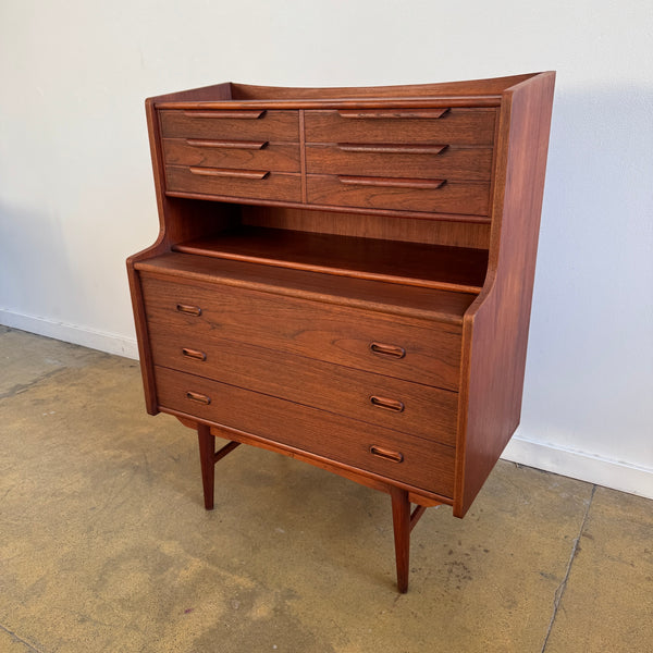 Danish Modern Cabinet with Secretary Desk