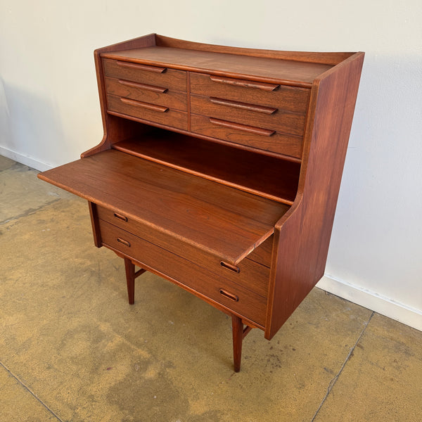 Danish Modern Cabinet with Secretary Desk