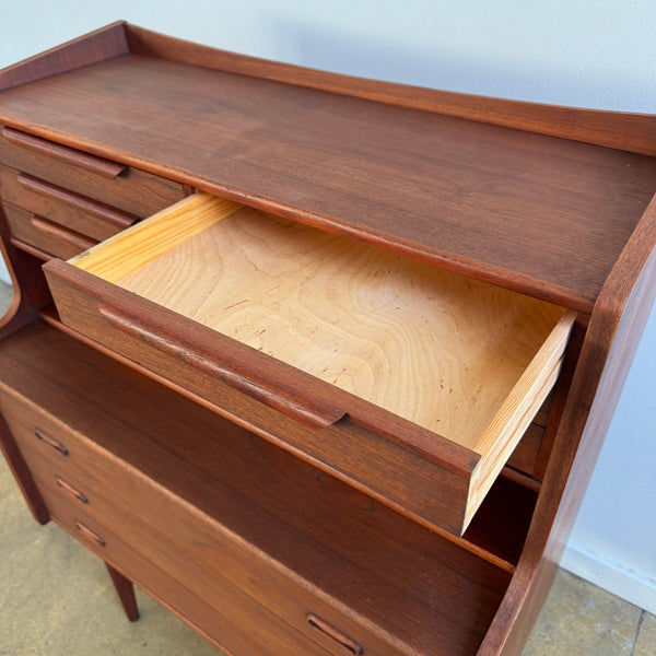 Danish Modern Cabinet with Secretary Desk