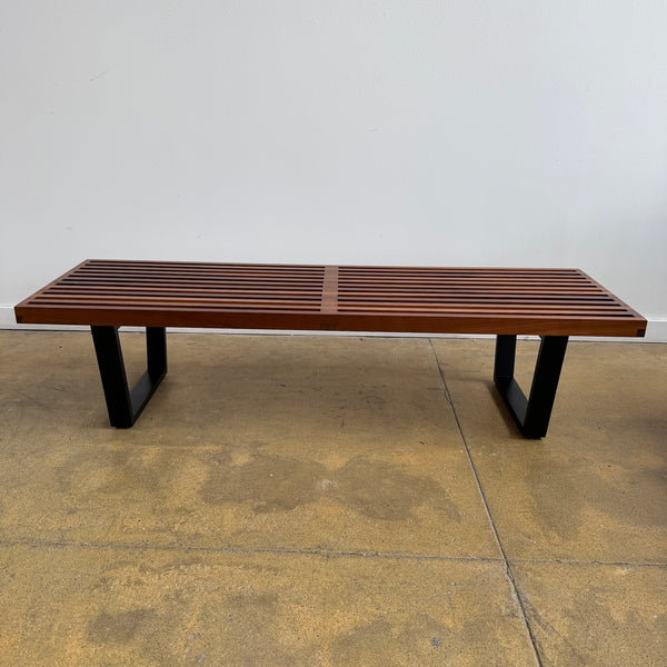 Authentic! Herman Miller George Nelson 60" Walnut Bench