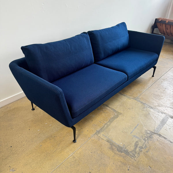 Vitra Suita Three seater firm sofa by Antonio Citterio