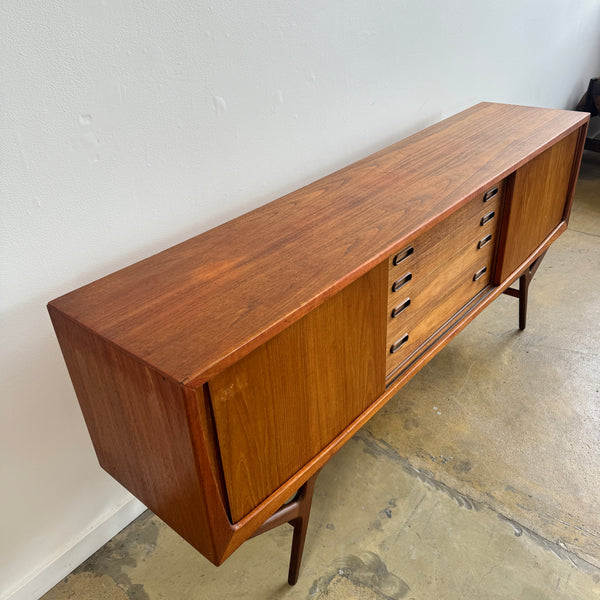 Danish Modern Teak Credenza by Harry Ostergaard