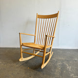 Authentic! Hans WEGNER J16 Rocking Chair by Fredericia