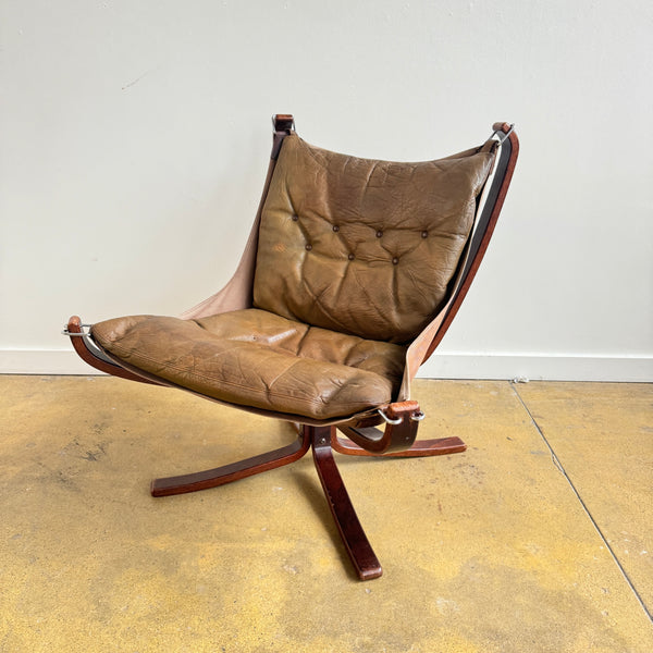 Vintage Sigurd Ressell Falcon Lounge Chair