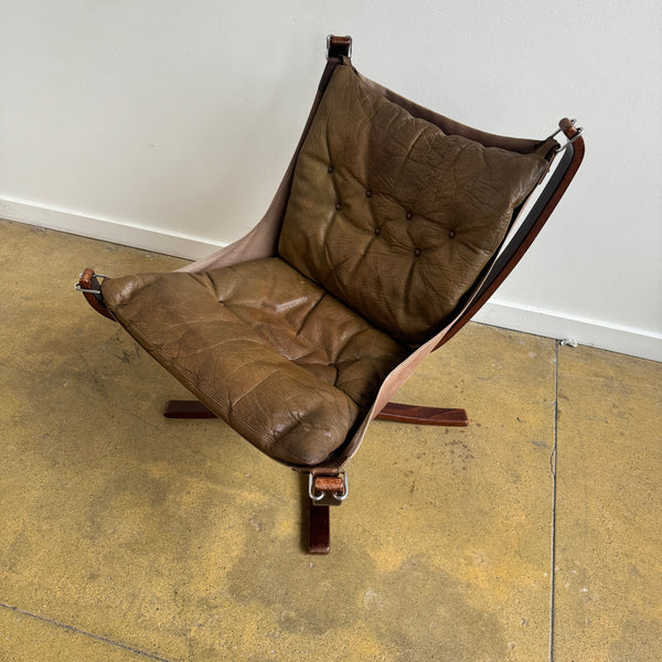 Vintage Sigurd Ressell Falcon Lounge Chair