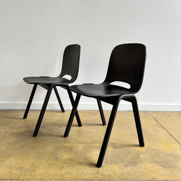 Hem Touchwood Set of 2 Stacking chairs by by Lars Beller Fjetland