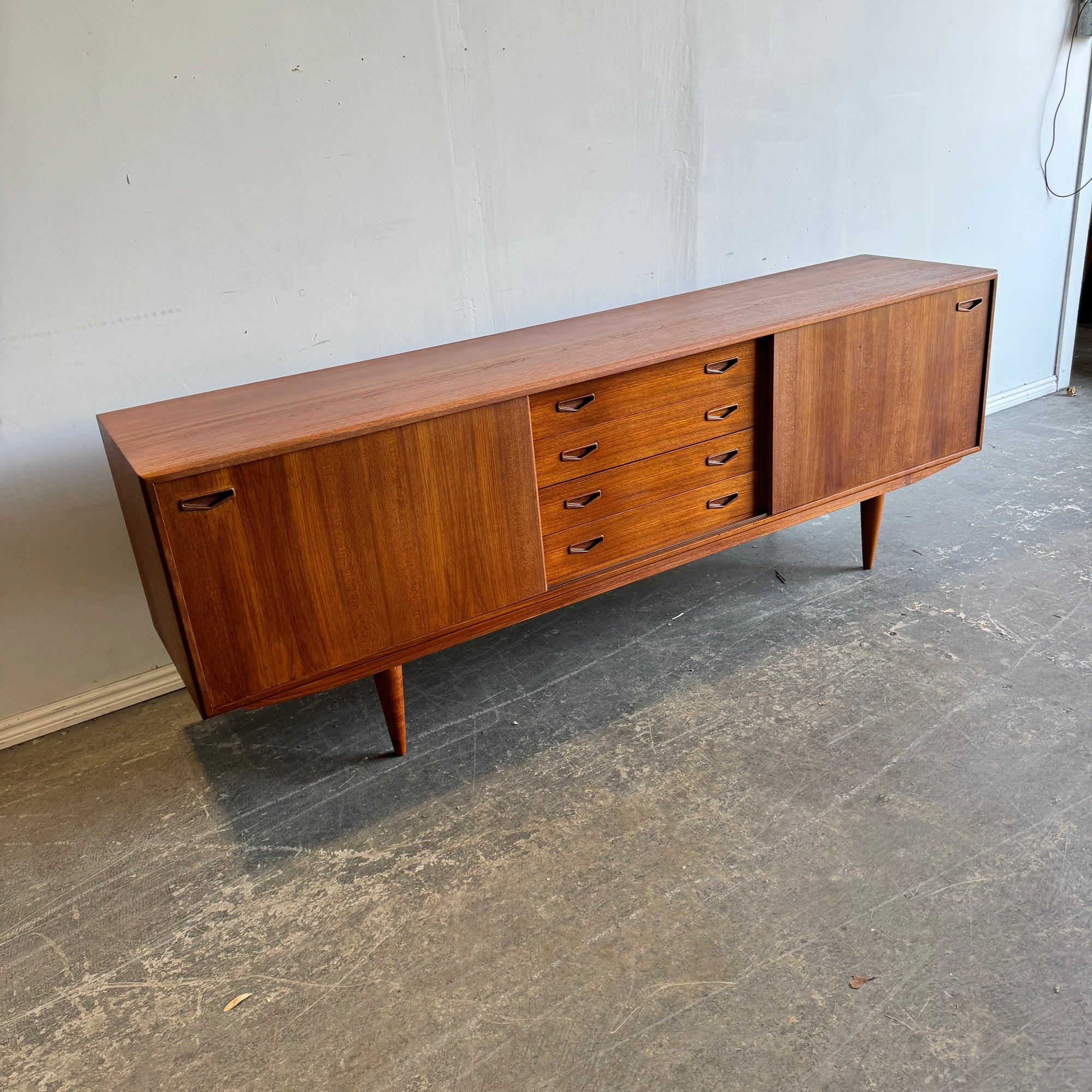 Danish Modern Teak Credenza from Clausen & Son, 1960s