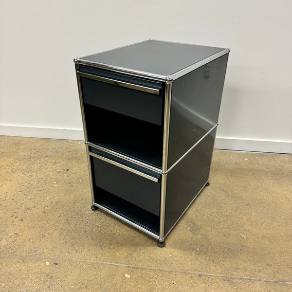 USM Haller Custom 2 Drawer Compact Storage Unit