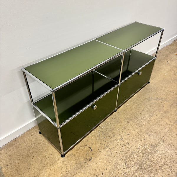 USM Haller 2X2 (Olive Green)