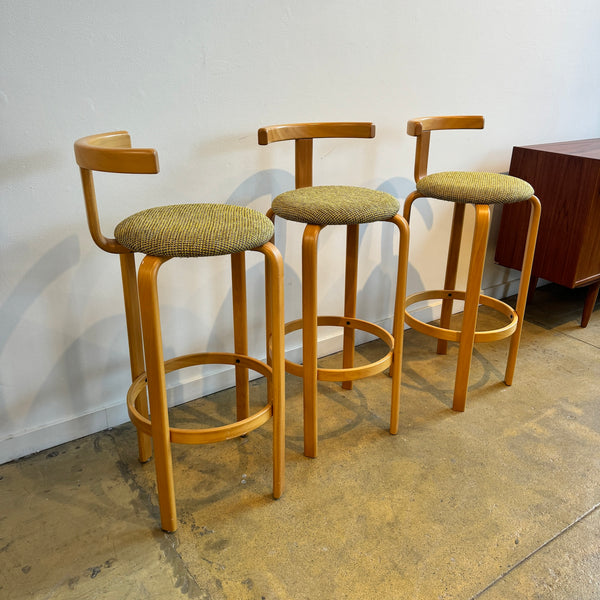 Danish Modern bentwood Barstools by Georg Petersens