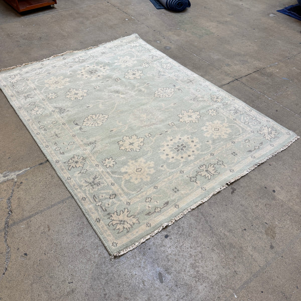 Ben Soleimani Hand Knotted 6'10 X 5 Rug for Restoration Hardware