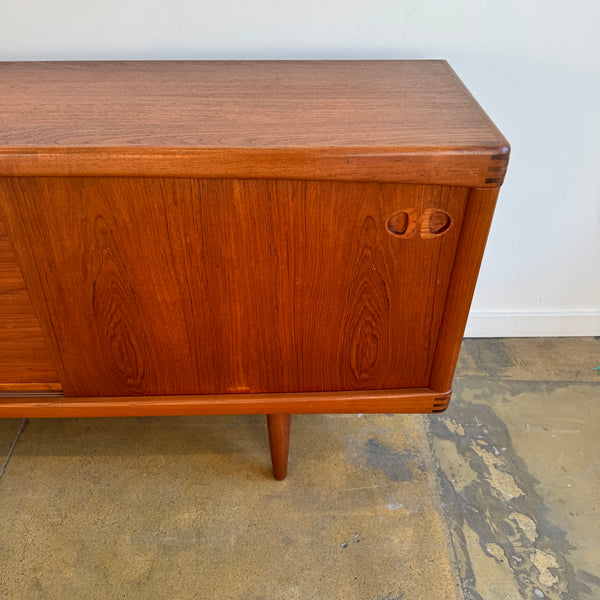 Danish Modern Teak Credenza by H.W. Klein for Bramin