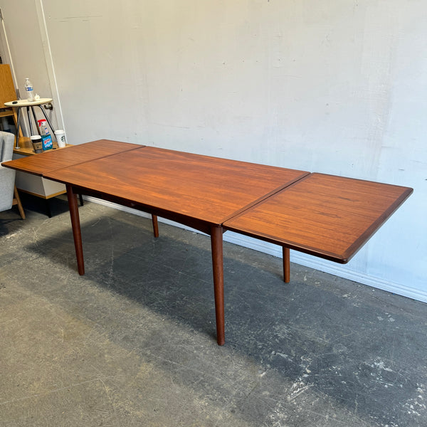 Danish Modern Teak Expandable dining table