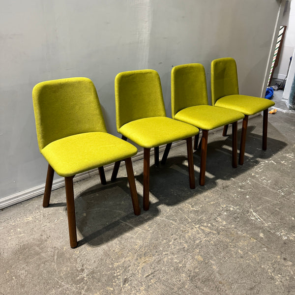 Blu Dot set of 4 Chip chairs