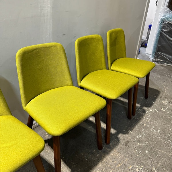 Blu Dot set of 4 Chip chairs