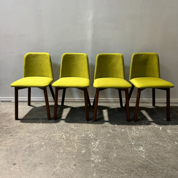 Blu Dot set of 4 Chip chairs