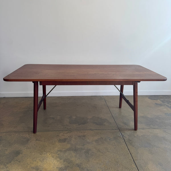 Danish Modern Børge Mogensen Hunting Teak Dining Table for Søborg