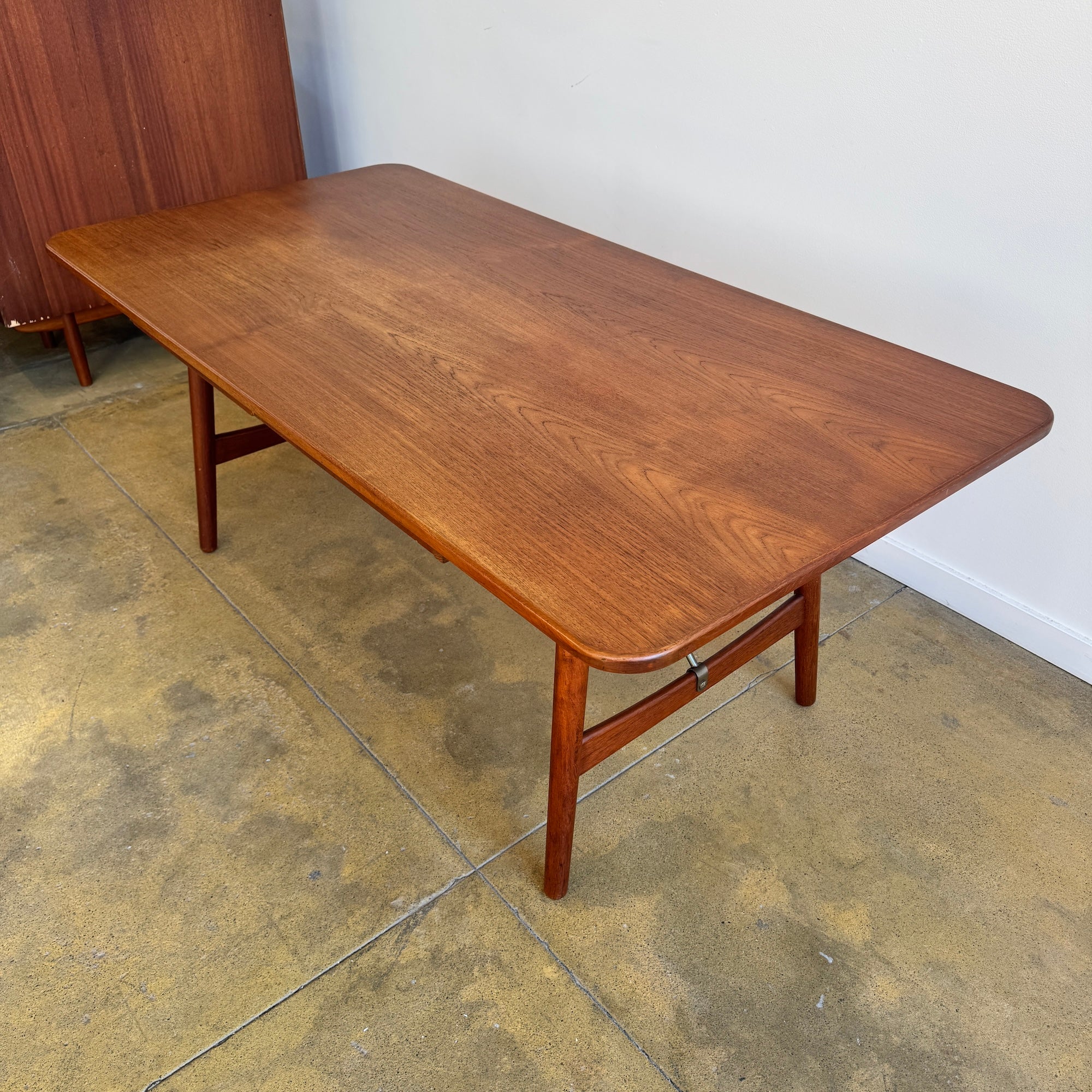 Danish Modern Børge Mogensen Hunting Teak Dining Table for Søborg