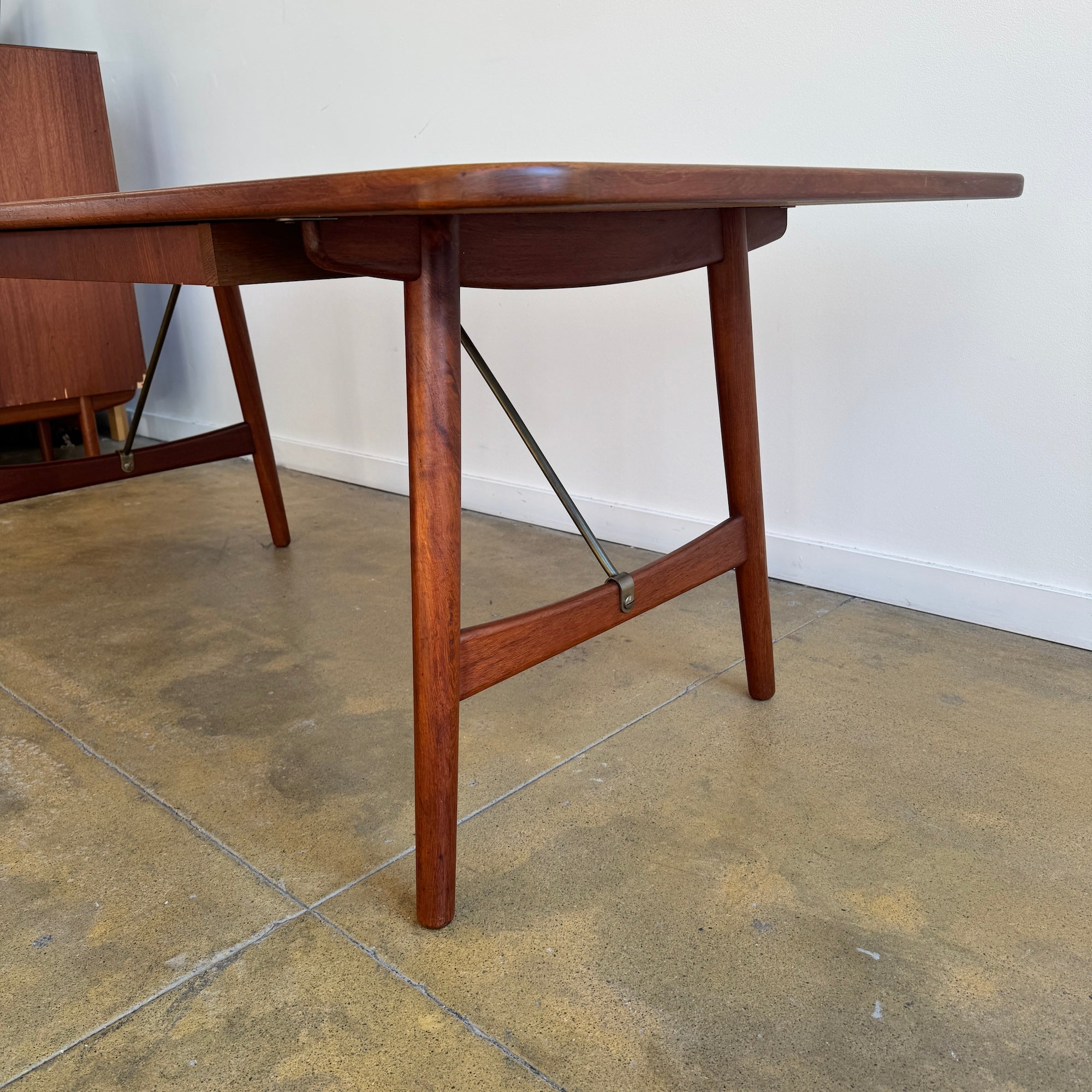 Danish Modern Børge Mogensen Hunting Teak Dining Table for Søborg