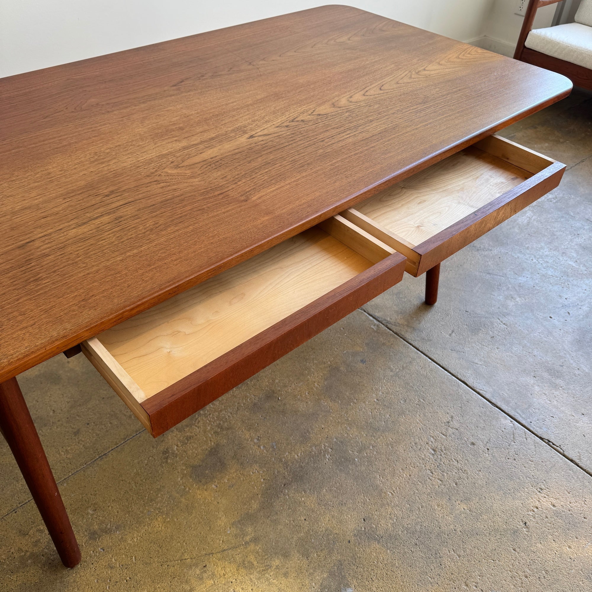 Danish Modern Børge Mogensen Hunting Teak Dining Table for Søborg