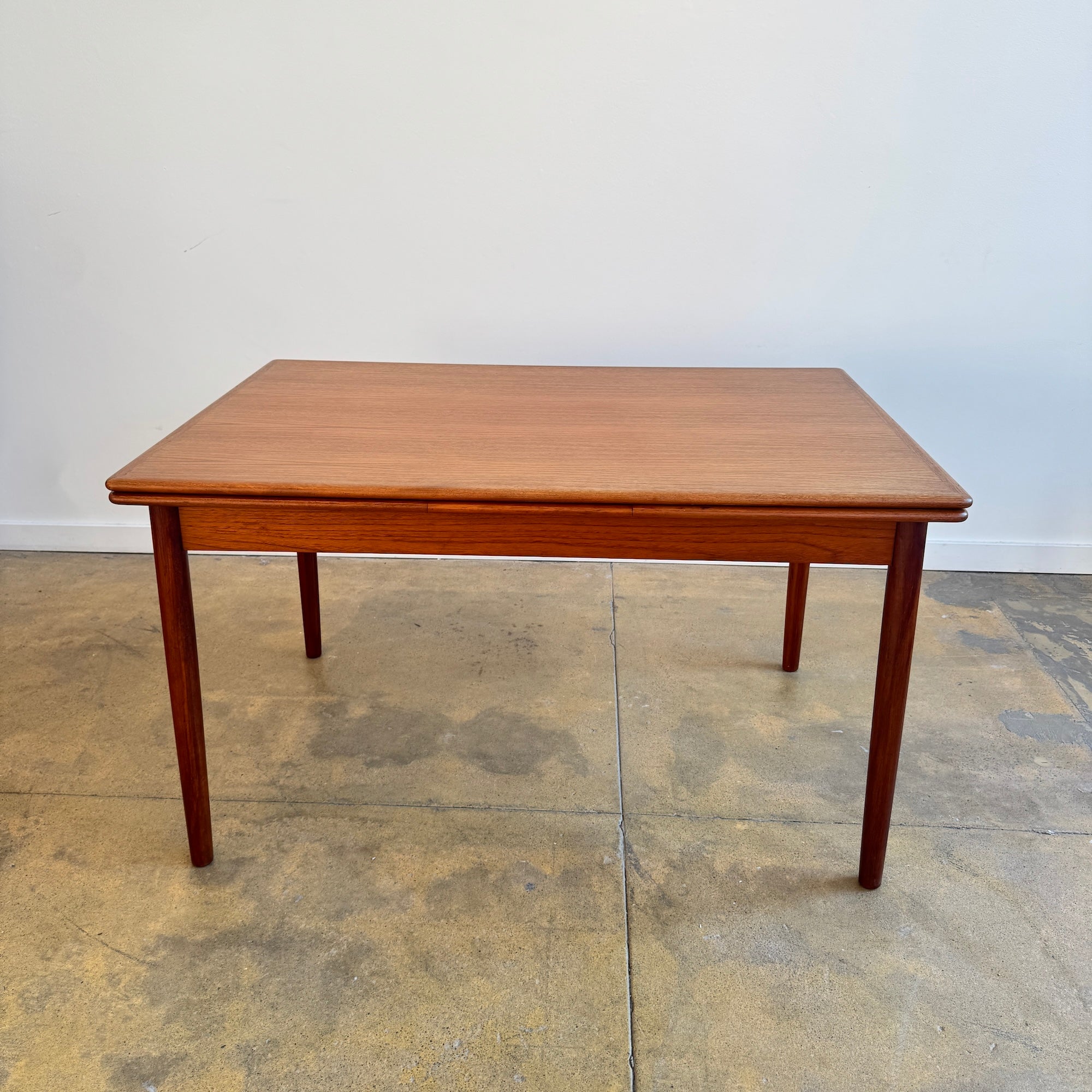 Danish Modern Expandable Teak Dining Table (Refinish)