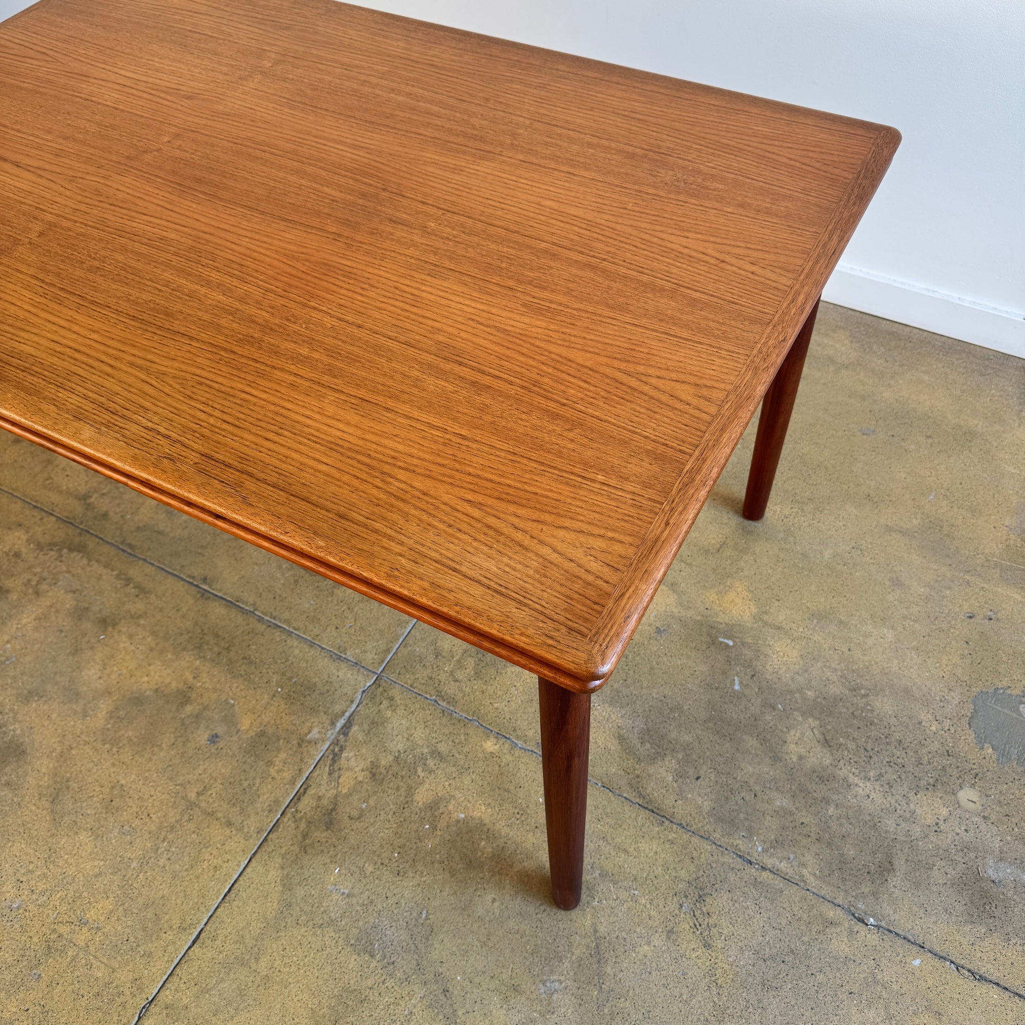 Danish Modern Expandable Teak Dining Table (Refinish)