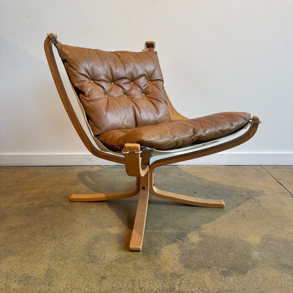 Vintage Sigurd Ressell Falcon Lounge Chair