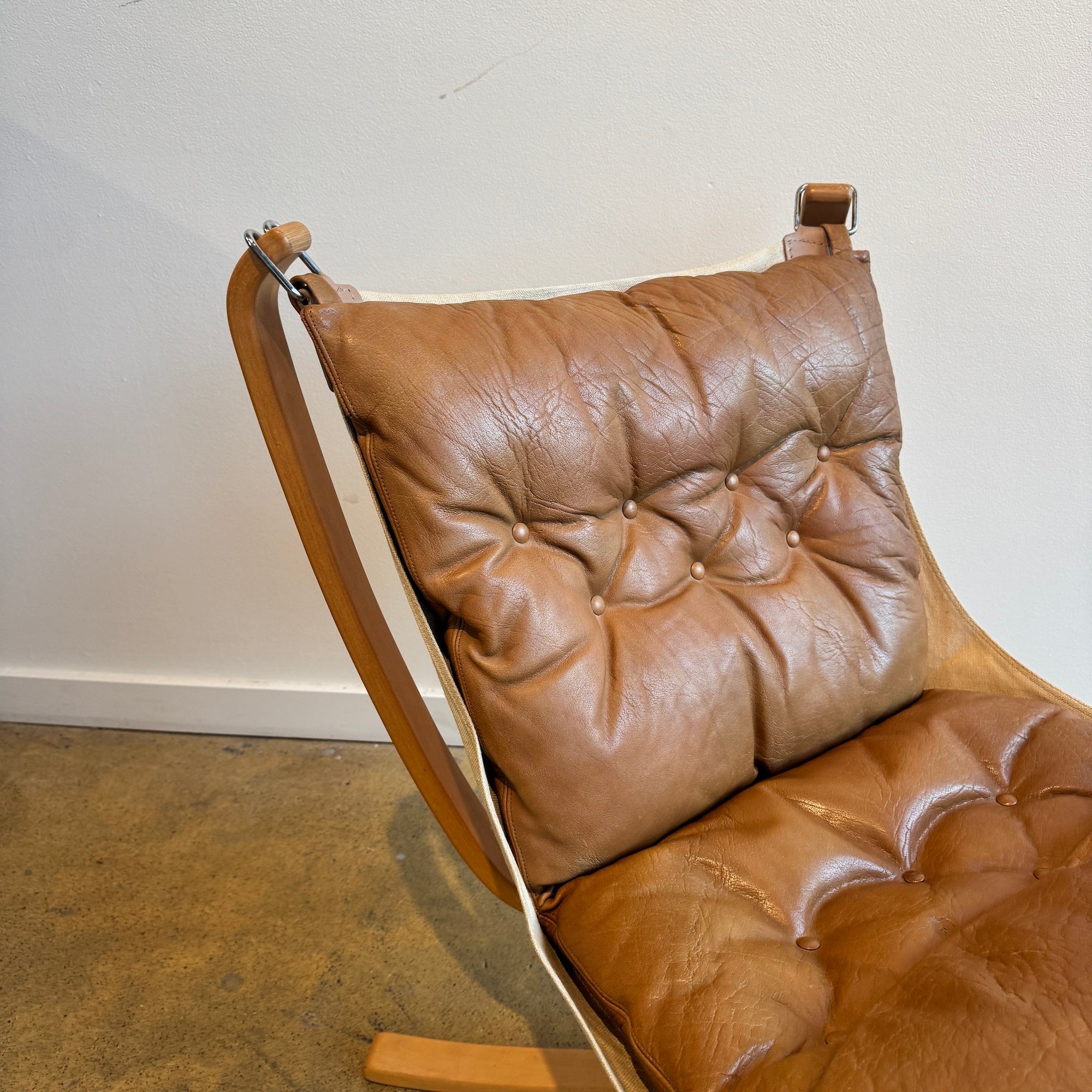 Vintage Sigurd Ressell Falcon Lounge Chair