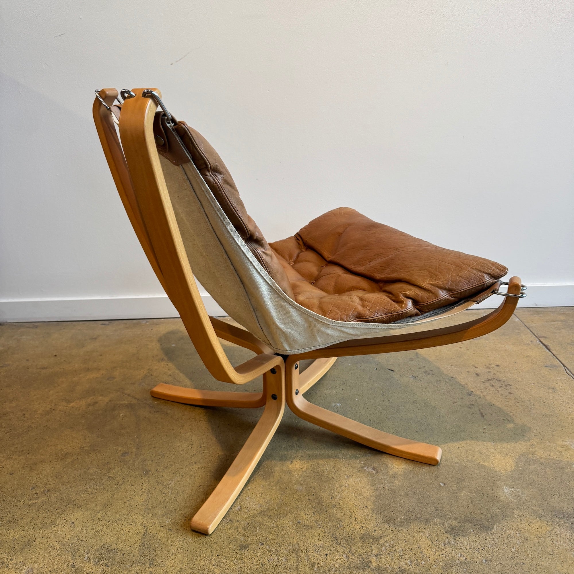 Vintage Sigurd Ressell Falcon Lounge Chair