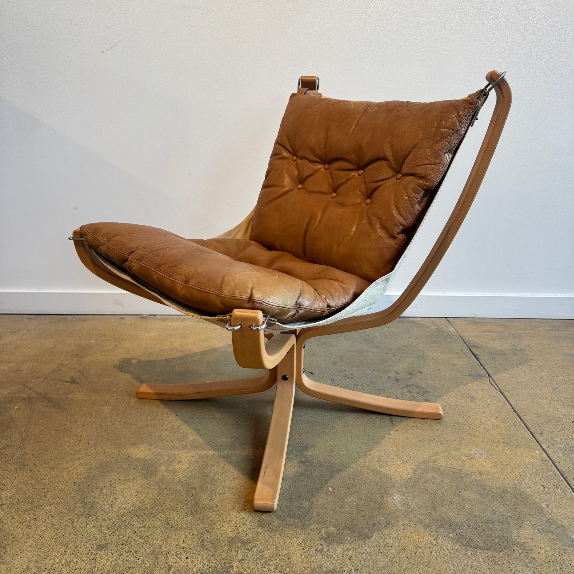 Vintage Sigurd Ressell Falcon Lounge Chair