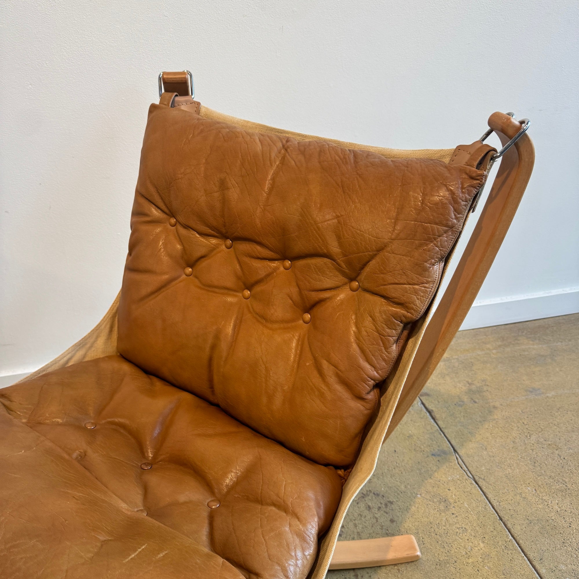 Vintage Sigurd Ressell Falcon Lounge Chair