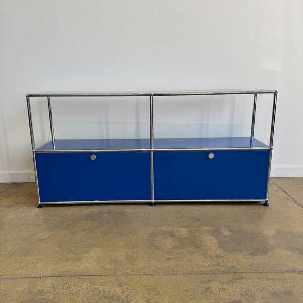 USM Haller 2X2 Console (Gentian Blue)